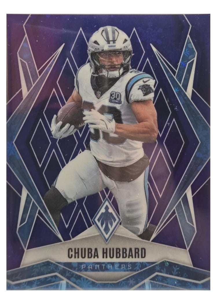 2025 Panini Phoenix Base Set Chuba Hubbard #75 card