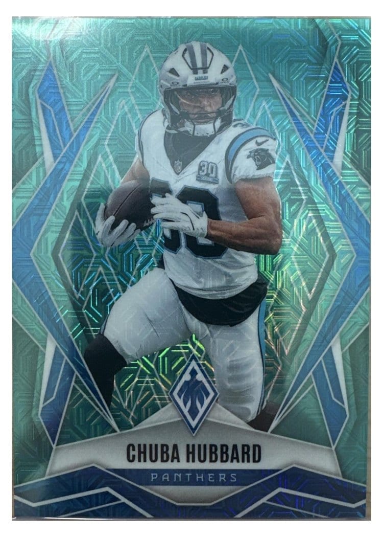 2025 Panini Phoenix Base Set Chuba Hubbard #75 card