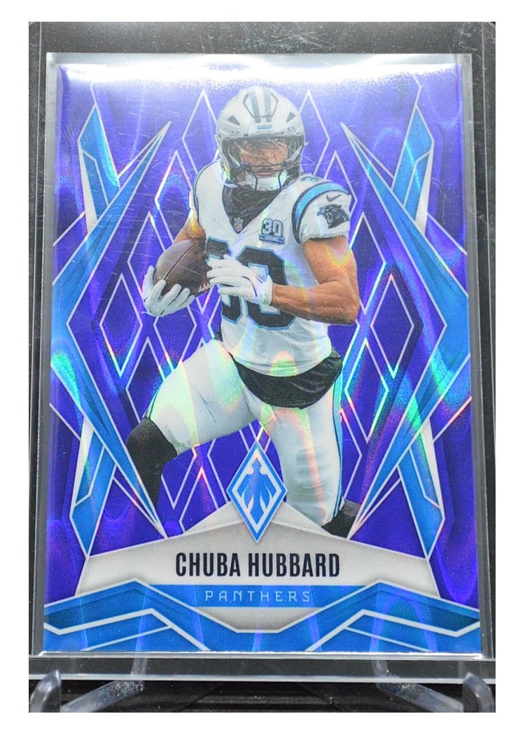 2025 Panini Phoenix Base Set Chuba Hubbard #75 card