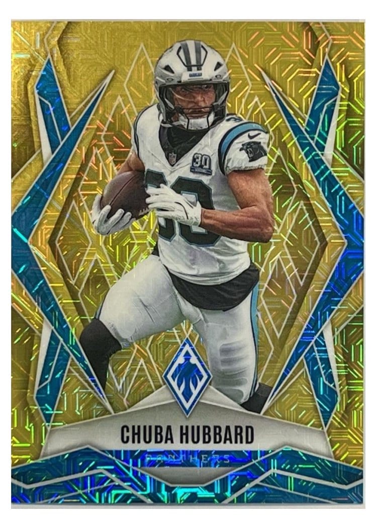 2025 Panini Phoenix Base Set Chuba Hubbard #75 card