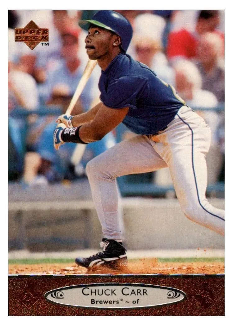 1996 Upper Deck Chuck Carr #122 card