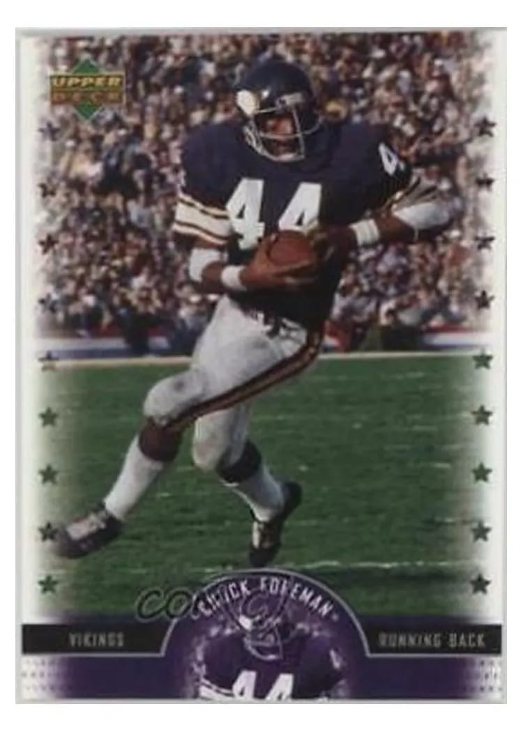 2005 Upper Deck Legends Chuck Foreman #28 card