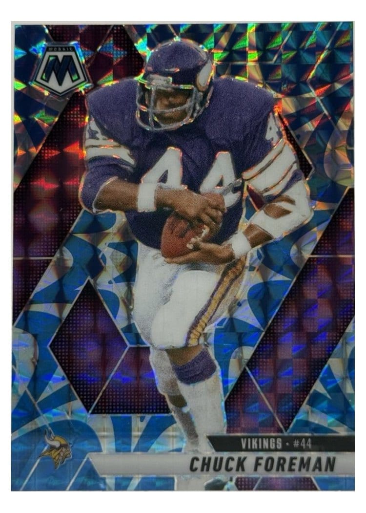 2025 Panini Mosaic Base Set Chuck Foreman #161 card