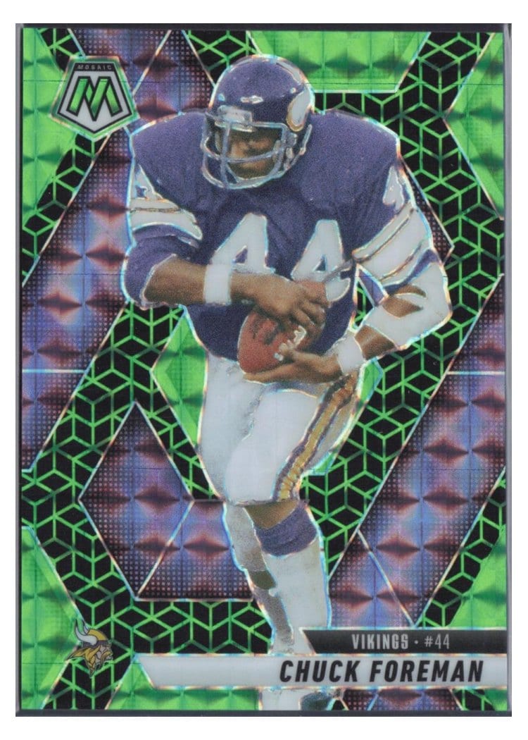2025 Panini Mosaic Base Set Chuck Foreman #161 card