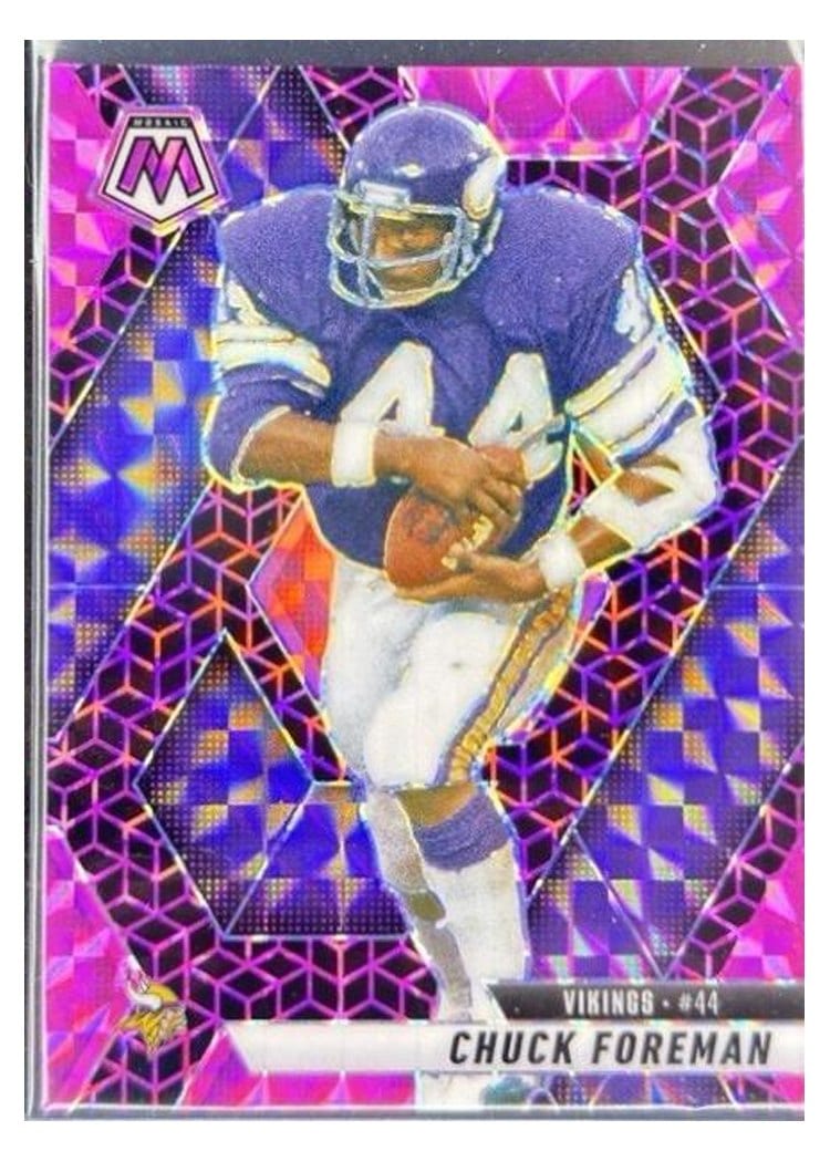 2025 Panini Mosaic Base Set Chuck Foreman #161 card