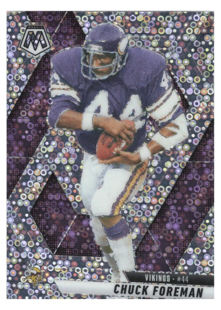 2025 Panini Mosaic Base Set Chuck Foreman #161 card