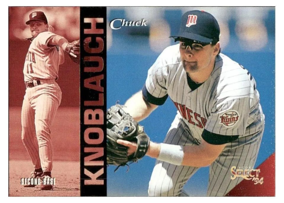 1994 Select Chuck Knoblauch #29 card
