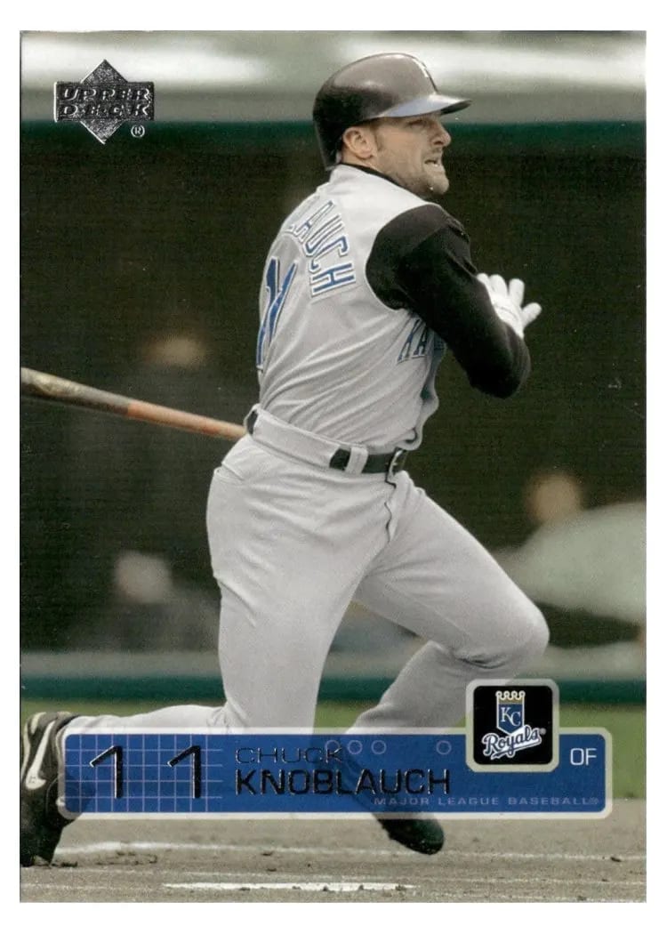 2003 Upper Deck Chuck Knoblauch #104 card