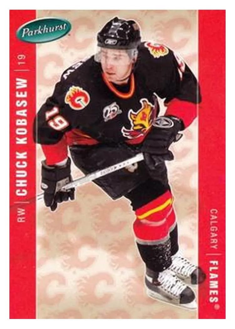2005 Parkhurst Chuck Kobasew #72 card