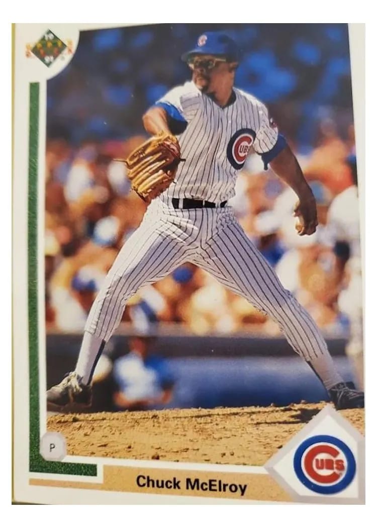 1991 Upper Deck Final Edition Chuck McElroy #29F card