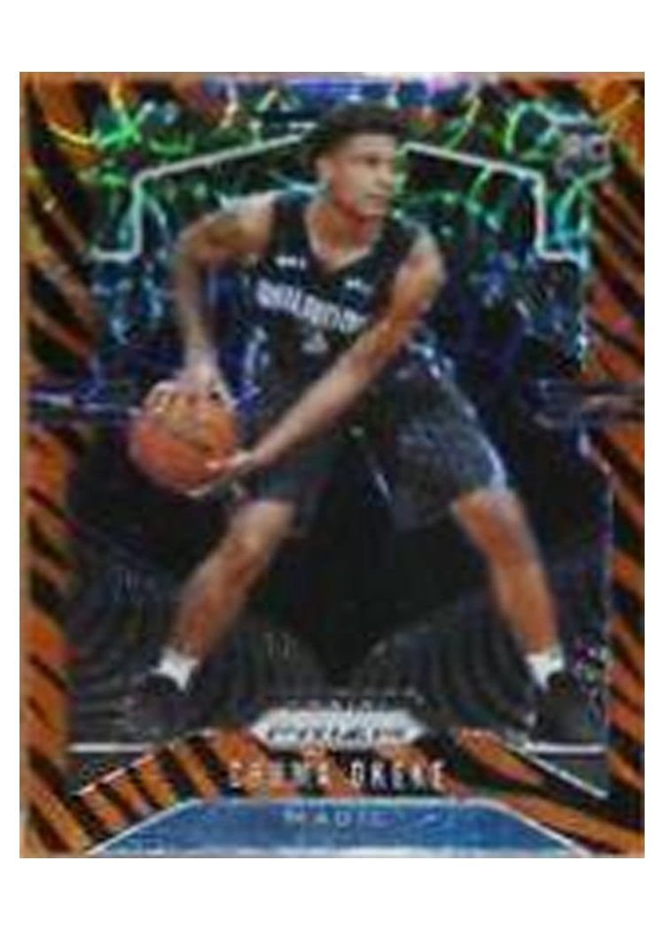 2019-20 Panini Prizm Base Set Chuma Okeke Tiger Stripe Choice Prizm #262 card