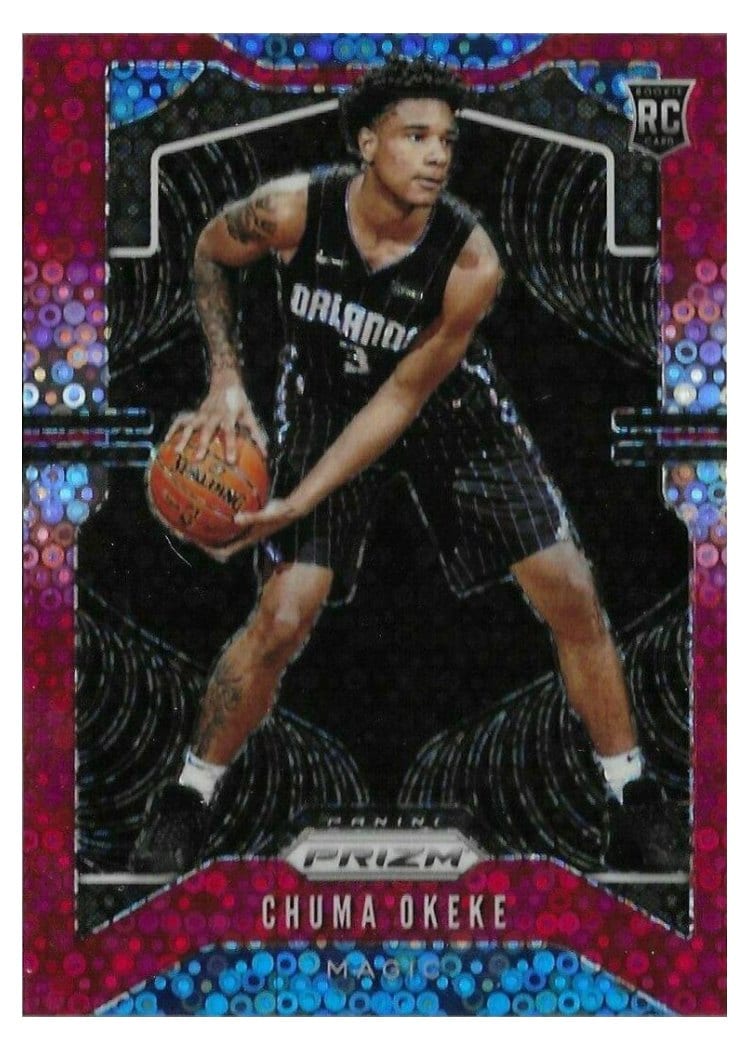 2019-20 Panini Prizm Base Set Chuma Okeke #262 card