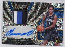 2019 Panini Select Rookie Jersey Autographs Chuma Okeke #CHO card