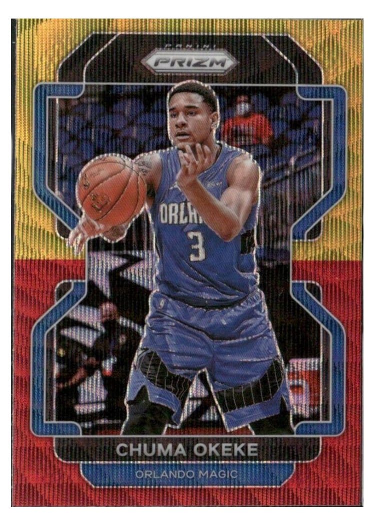 2021-22 Panini Prizm Base Set Chuma Okeke #146 card