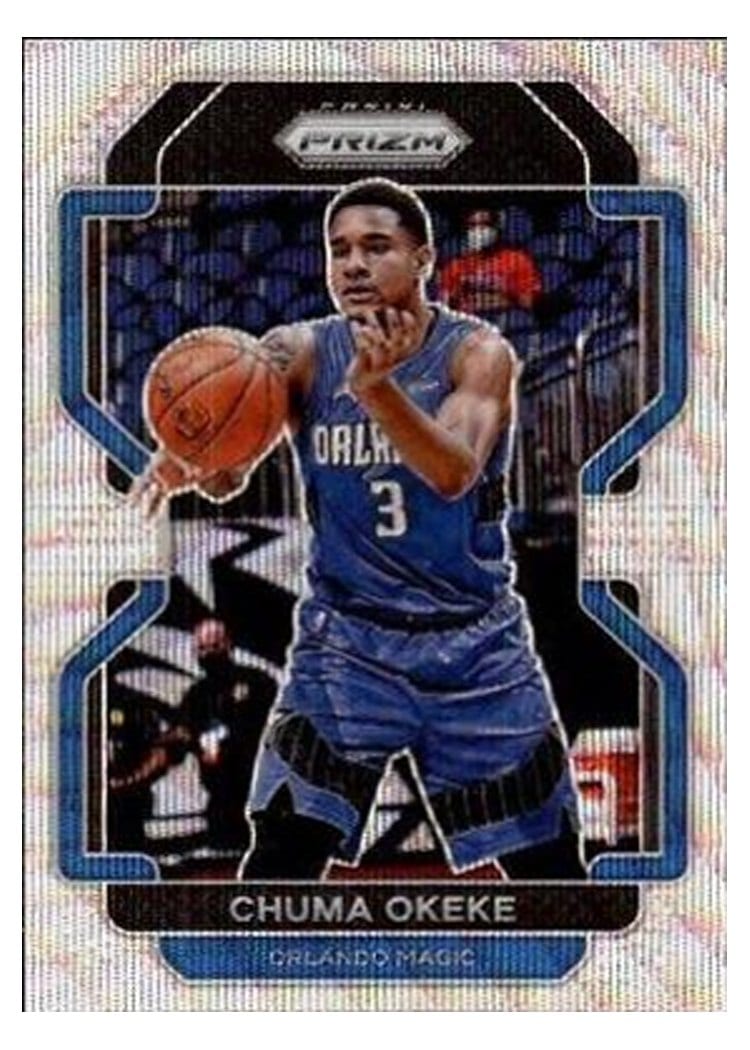 2021-22 Panini Prizm Base Set Chuma Okeke #146 card