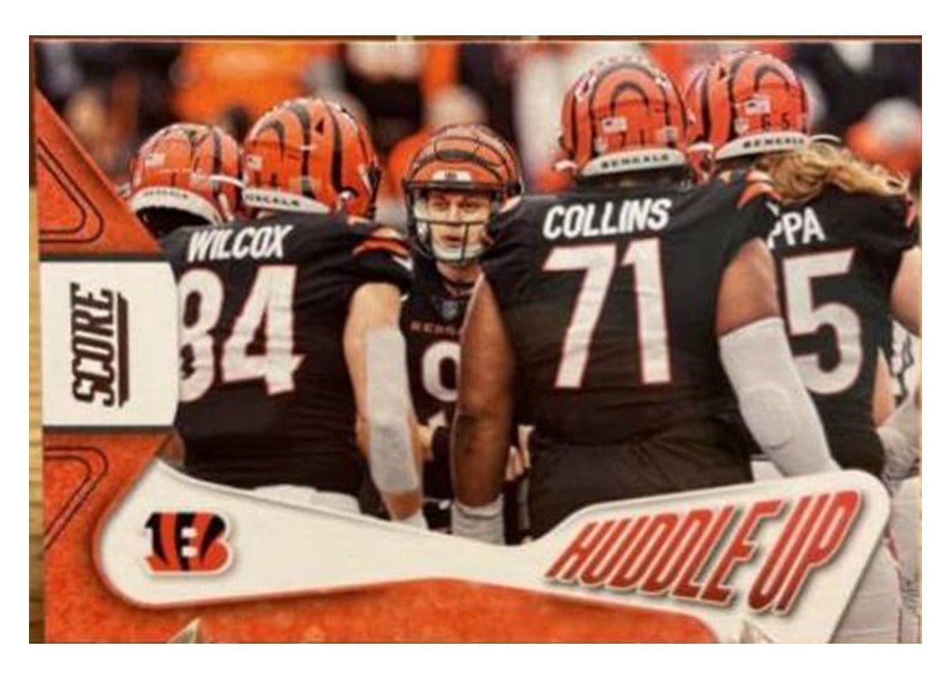 2023 Score Huddle Up Cincinnati Bengals #3 card