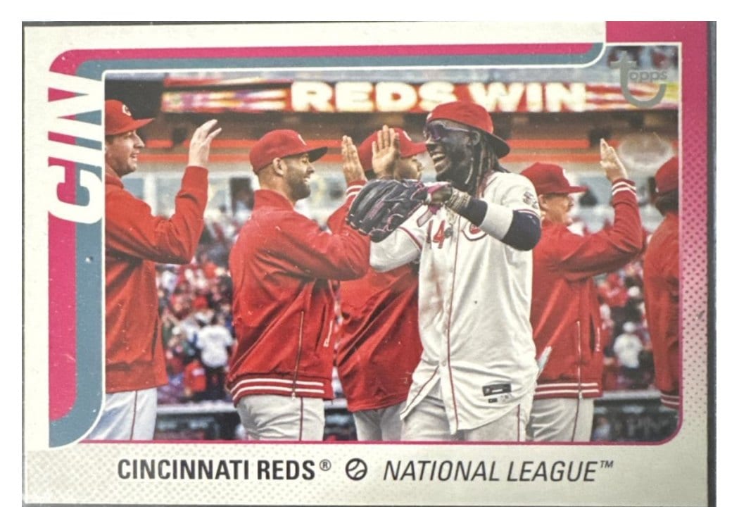 2025 Topps Base Set Cincinnati Reds #99 card