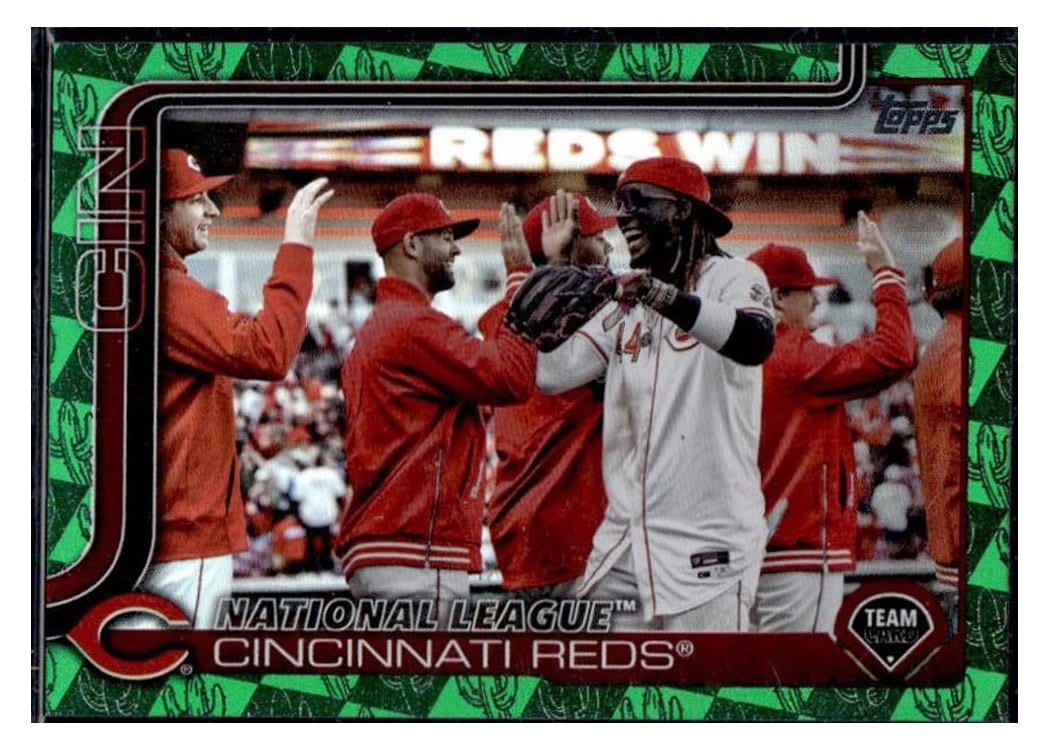 Cincinnati Reds 2025 Topps Base Set card