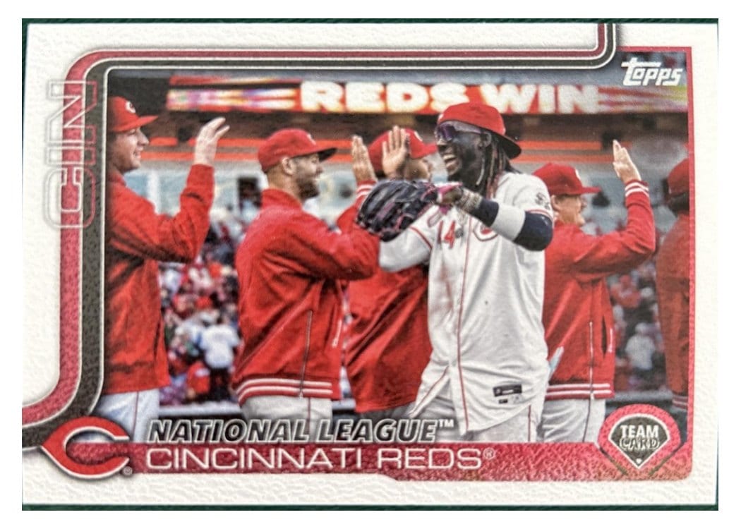 2025 Topps Base Set Cincinnati Reds #99 card
