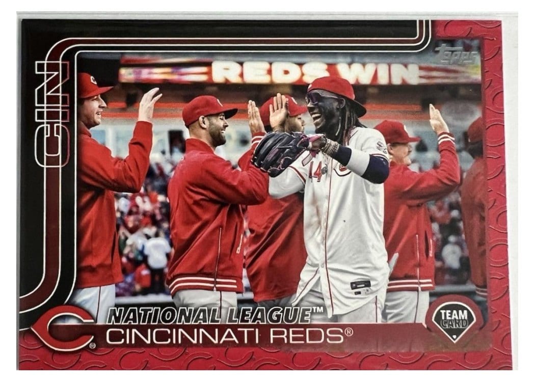 Cincinnati Reds 2025 Topps Base Set card