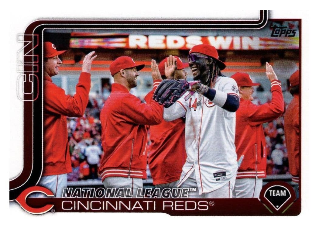 2025 Topps Base Set Cincinnati Reds #99 card