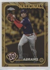 2024 Topps Gilded Collection Base Set CJ Abrams #87 card
