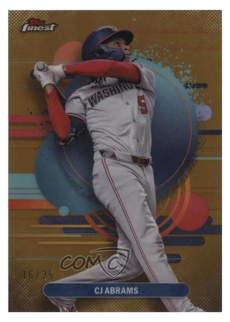 2025 Finest Base Set CJ Abrams #133 card