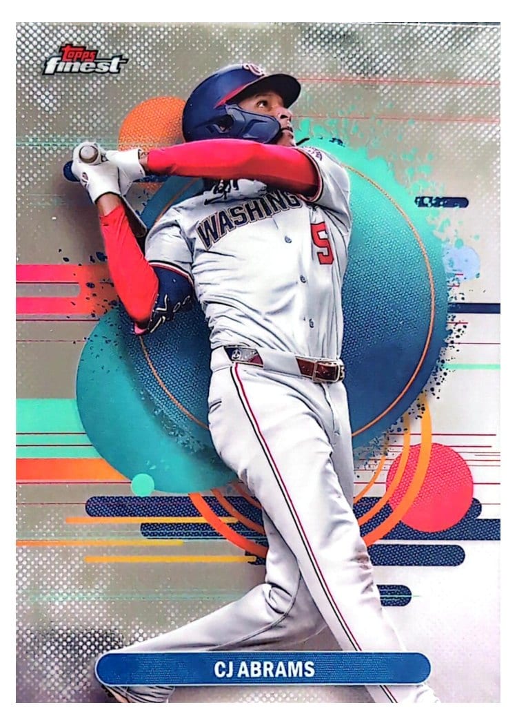 2025 Finest Base Set CJ Abrams #133 card