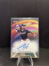 2025 Finest Creators Autograph CJ Abrams #CAV-CA card