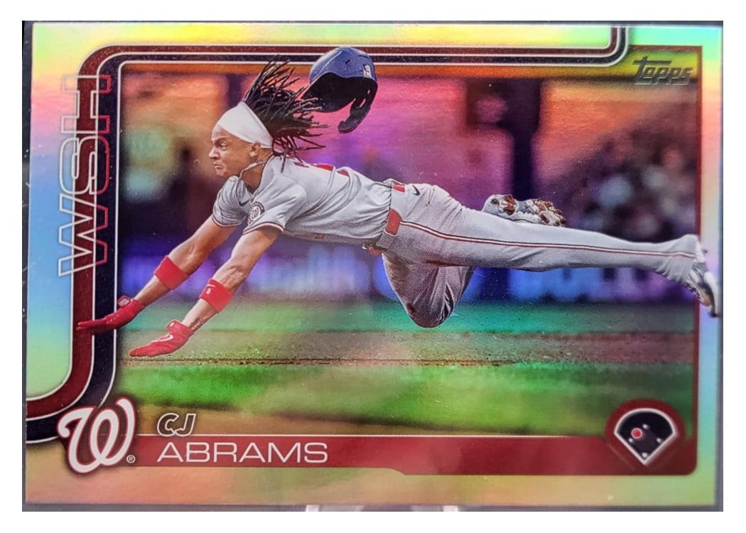 2025 Topps Base Set CJ Abrams #122 card