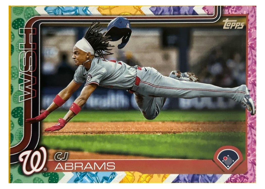2025 Topps Base Set CJ Abrams #122 card