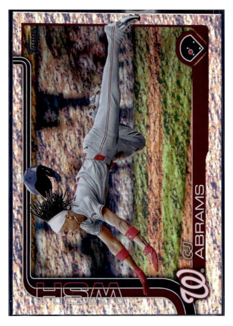 2025 Topps Base Set CJ Abrams #122 card