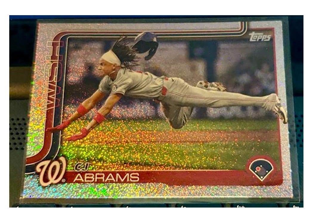 2025 Topps Base Set CJ Abrams #122 card