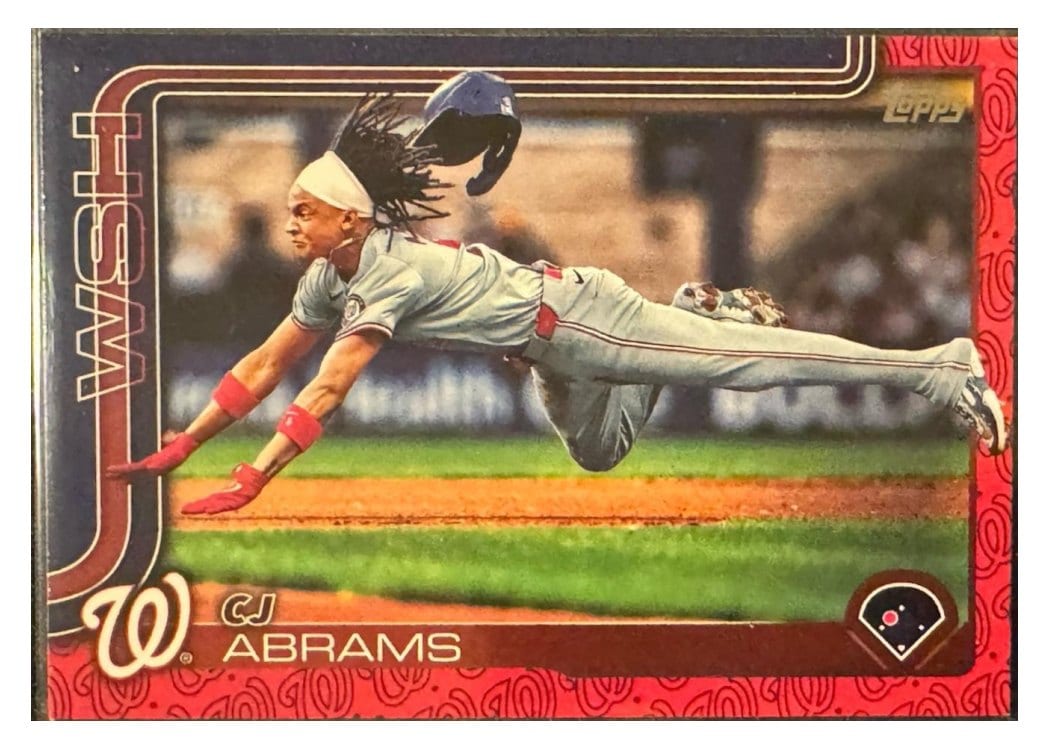 2025 Topps Base Set CJ Abrams #122 card