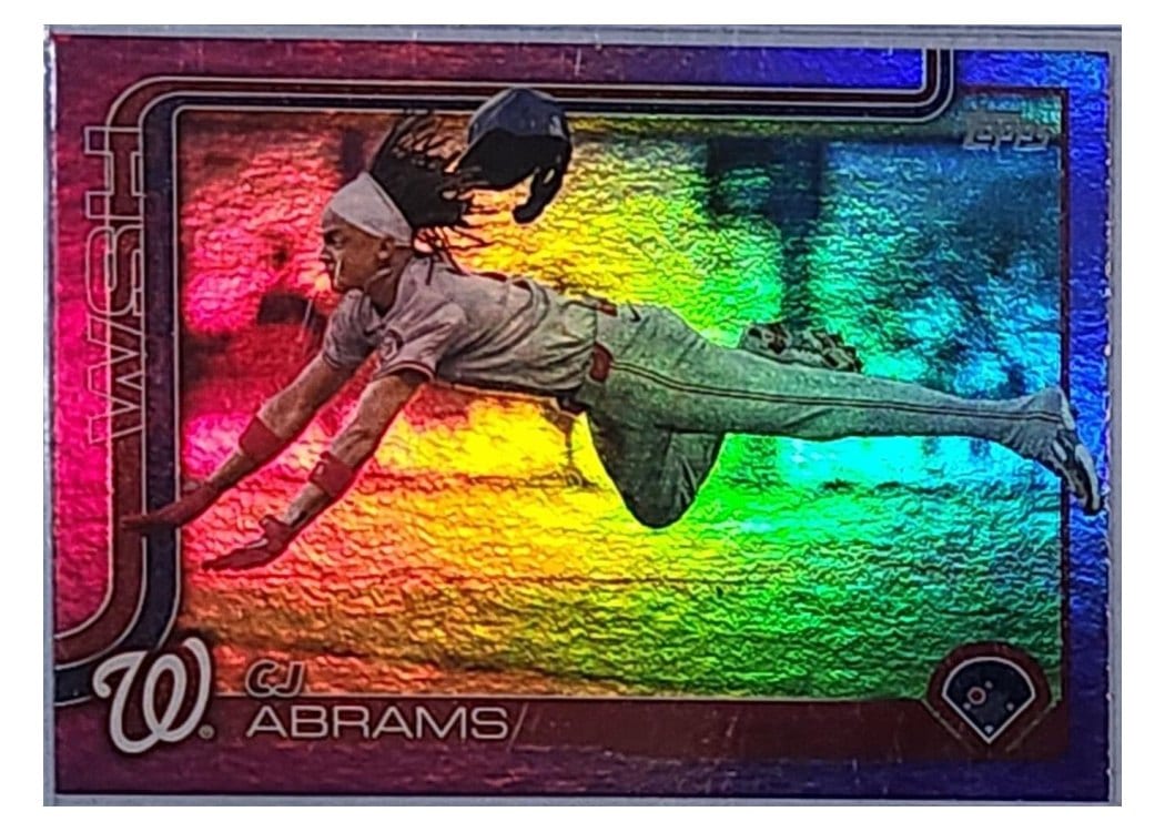 2025 Topps Base Set CJ Abrams #122 card