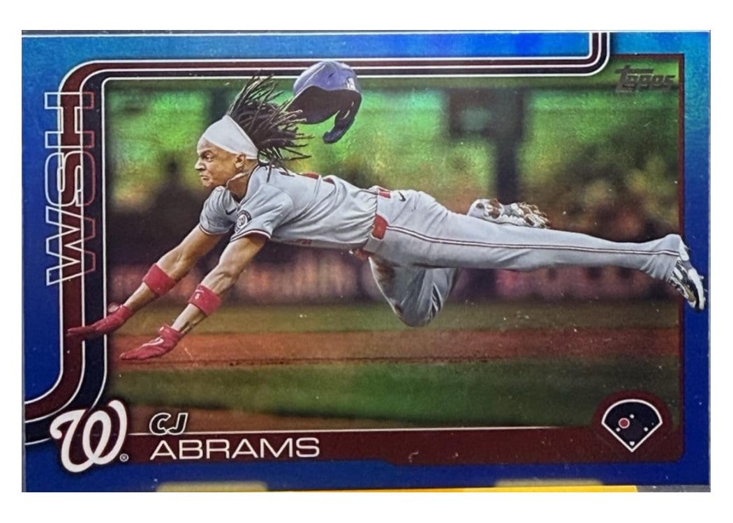 2025 Topps Base Set CJ Abrams #122 card