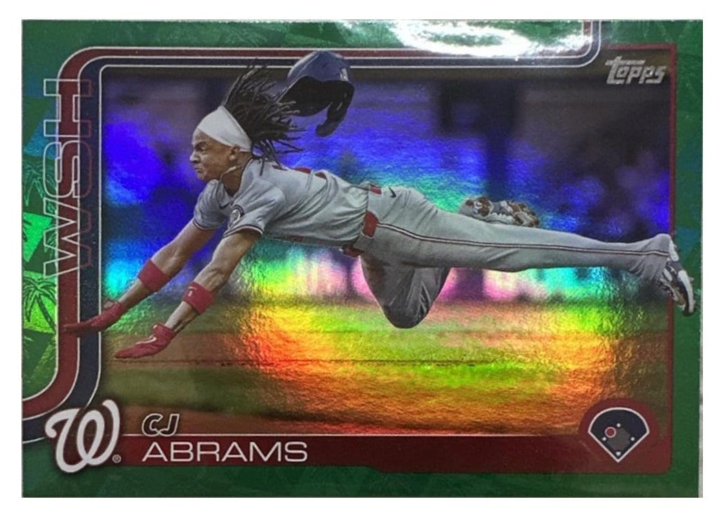 2025 Topps Base Set CJ Abrams #122 card