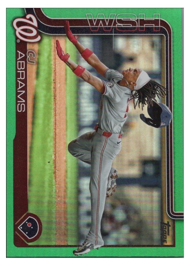 2025 Topps Base Set CJ Abrams #122 card