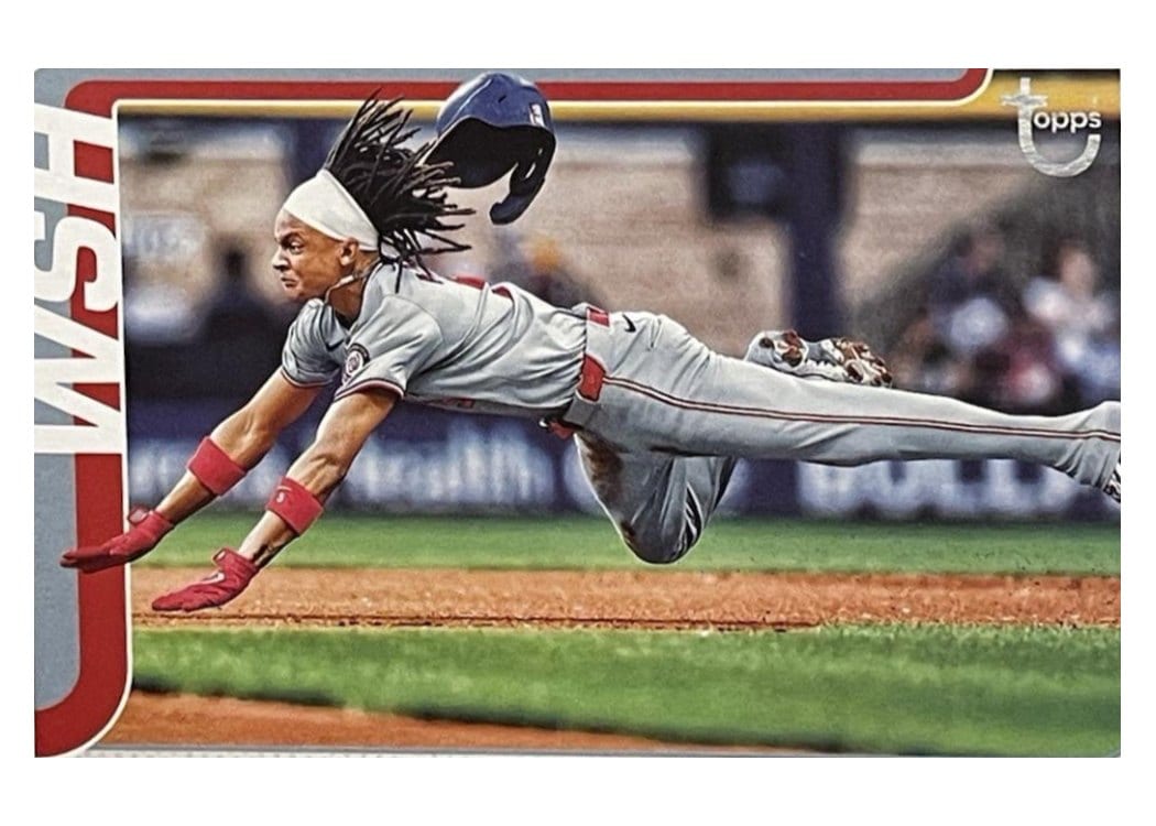 2025 Topps Base Set CJ Abrams #122 card