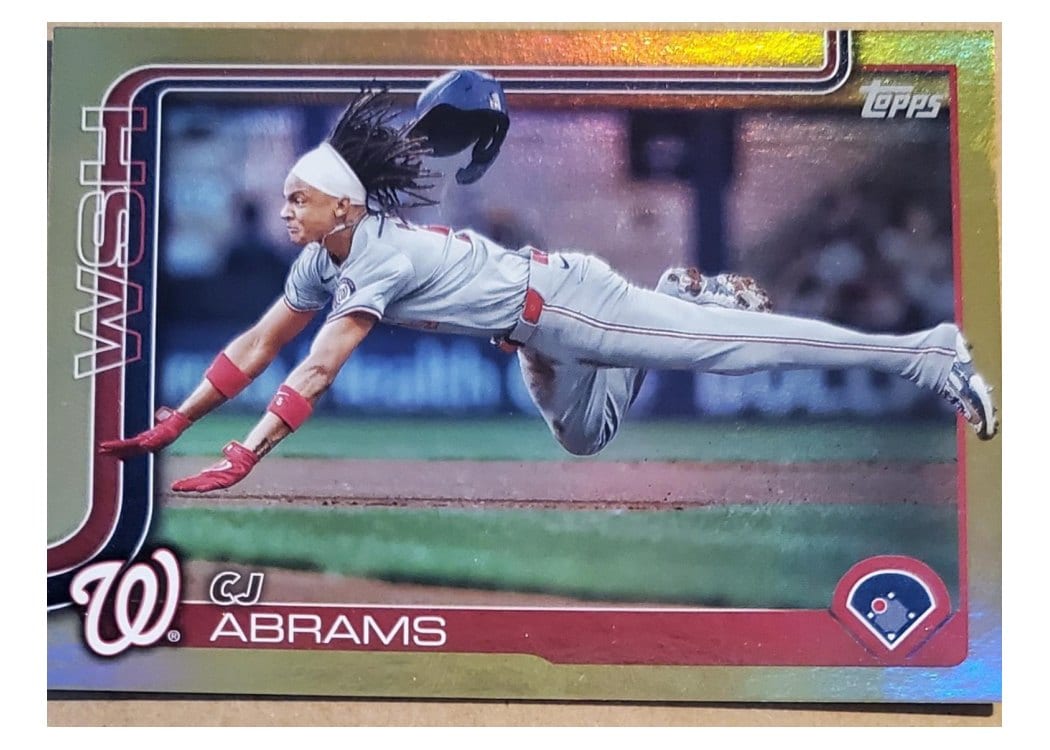 2025 Topps Base Set CJ Abrams #122 card