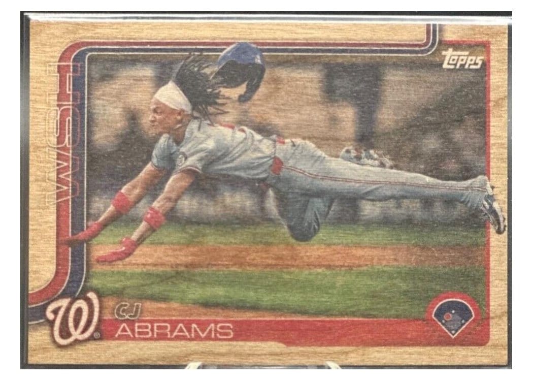 2025 Topps Base Set CJ Abrams #122 card