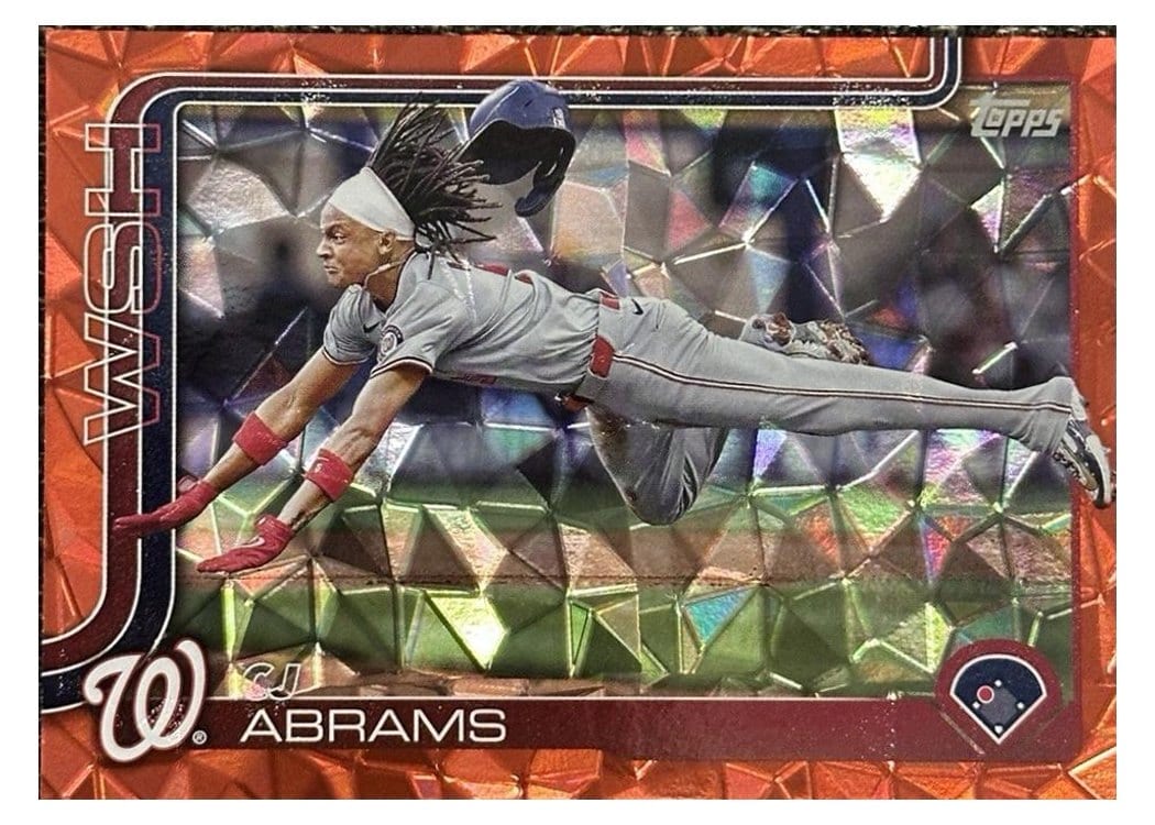 2025 Topps Base Set CJ Abrams #122 card