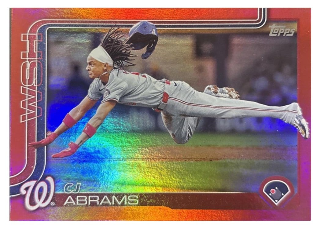 2025 Topps Base Set CJ Abrams #122 card