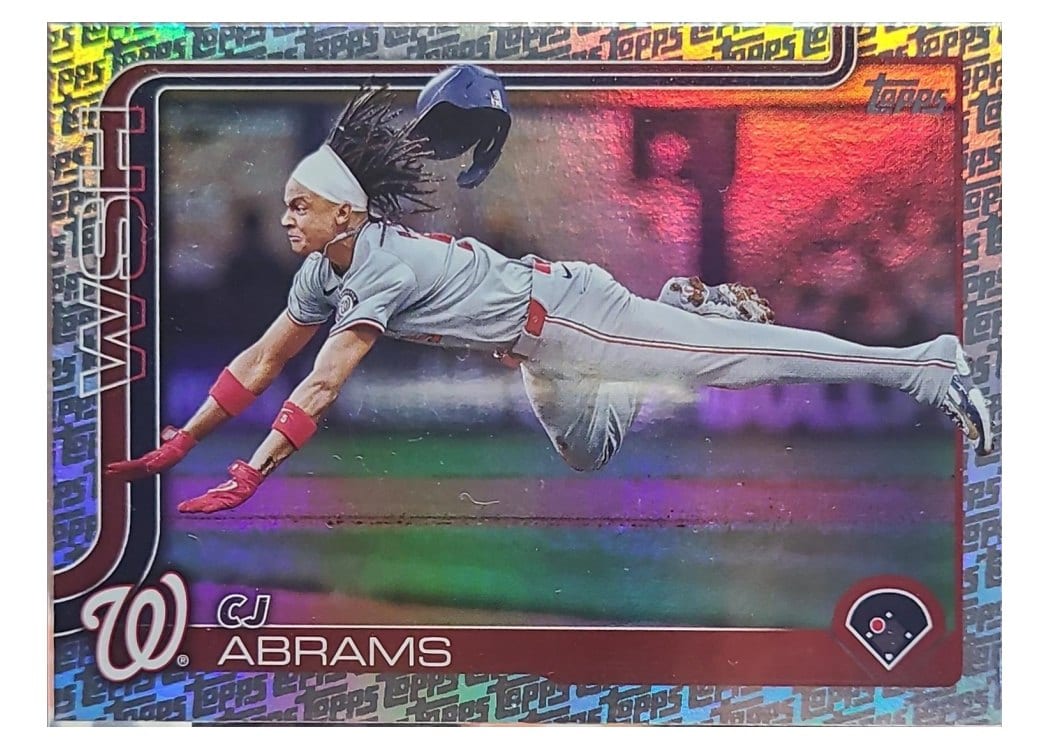 2025 Topps Base Set CJ Abrams #122 card