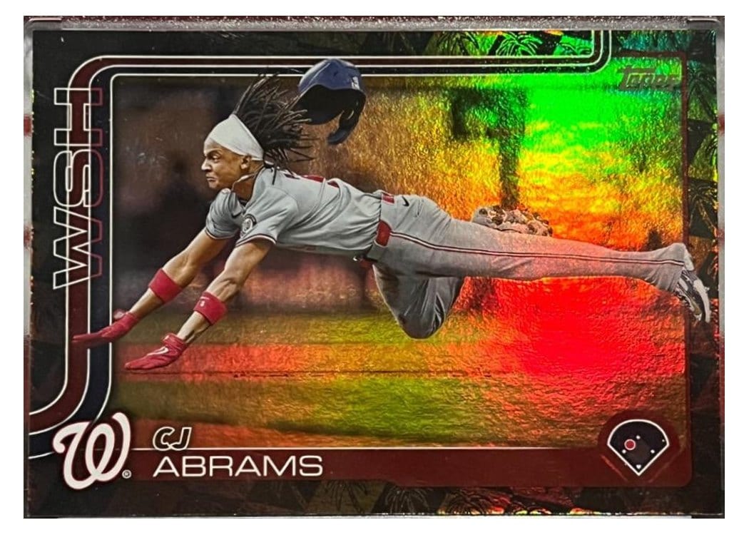 2025 Topps Base Set CJ Abrams #122 card