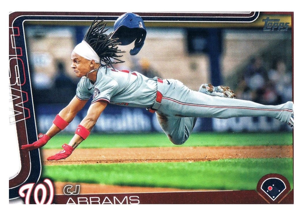 2025 Topps Base Set CJ Abrams #122 card