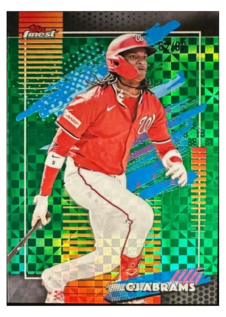 2026 Topps Finest CJ Abrams #171 card