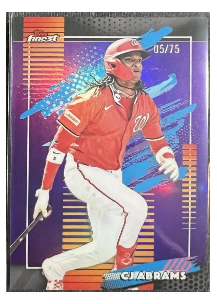 2026 Topps Finest CJ Abrams #171 card