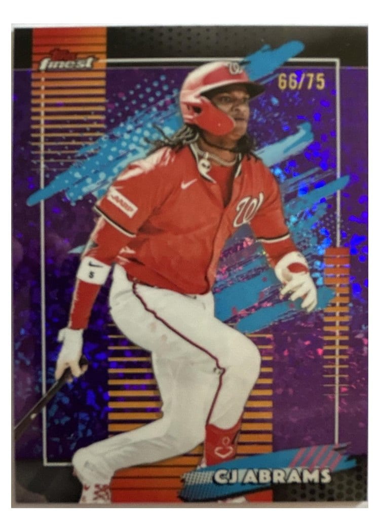 2026 Topps Finest CJ Abrams #171 card