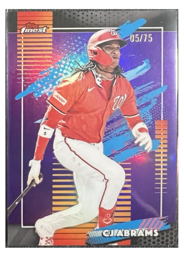 2026 Topps Finest CJ Abrams #171 card